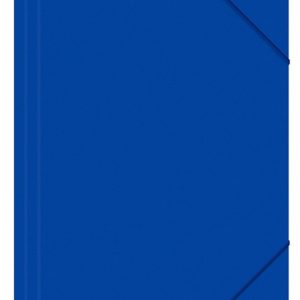 Mapa plastic cu elastic pe colturi, 500 microni, Office Products - albastru