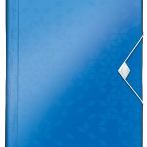Mapa tip proiect LEITZ WOW, PP, A4, 250 coli, albastru