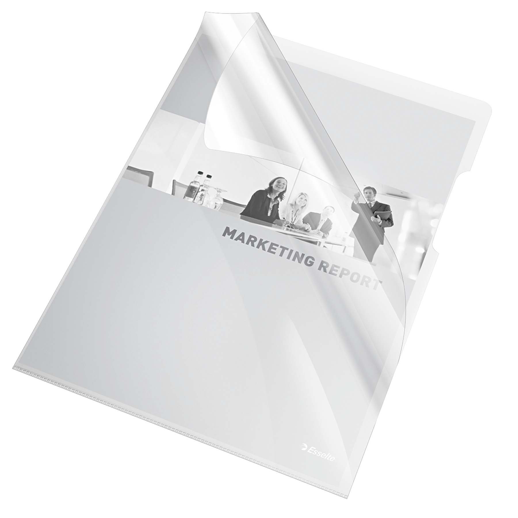 Mapa de protectie ESSELTE, A4, 150 mic, 25 buc/set, cristal