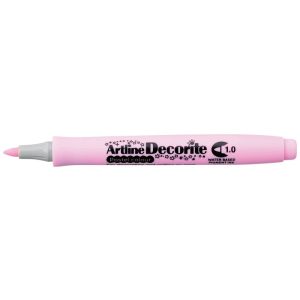 Marker ARTLINE Decorite, varf rotund 1.0mm - roz pastel