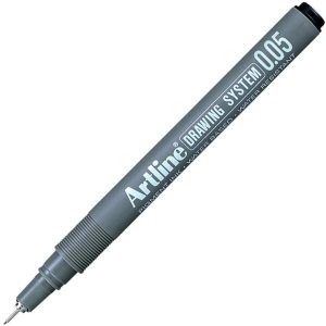 Liner pentru desen tehnic ARTLINE, varf fetru 0.05mm - negru