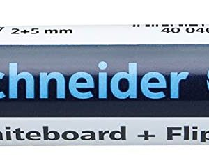 Marker SCHNEIDER Maxx 293, pentru tabla de scris+flipchart, varf tesit 2-5mm - verde