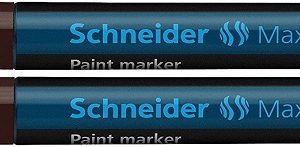 Marker cu vopsea SCHNEIDER Maxx 270, varf rotund 1-3mm - maro