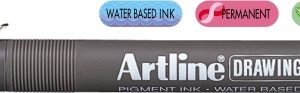 Liner pentru desen tehnic ARTLINE, varf fetru 0.2mm - albastru