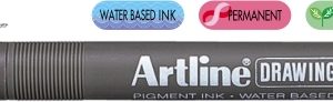 Liner pentru desen tehnic ARTLINE, varf fetru 0.2mm - rosu