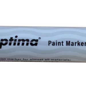 Marker cu vopsea Optima Paint 3710, varf rotund 4.5mm, grosime scriere 2-3mm - auriu