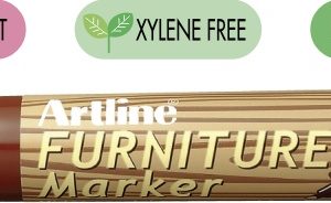 Marker ARTLINE 95, pentru mobilier din lemn (retusuri), corp plastic, varf tesit 2.0-5.0mm - artar