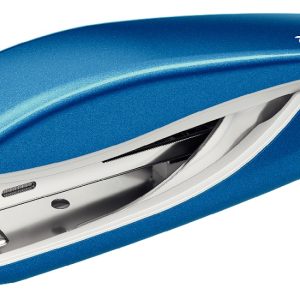 Capsator metalic LEITZ WOW 5528 MINI NeXXt Series, 10 coli, 1000 capse P2 incluse, albastru