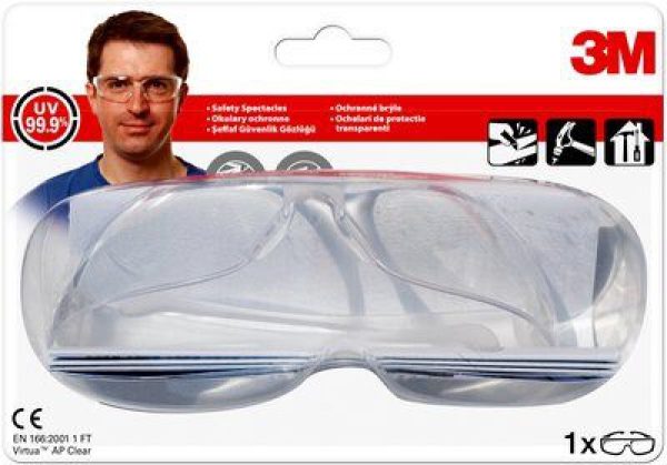 Ochelari de protectie, 3M Virtua AP - transparenti