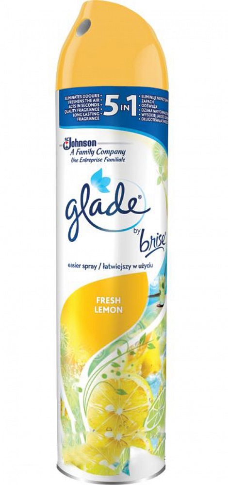 GLADE Lemon, odorizant camera, spray - 300ml