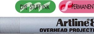 OHP Non-Permanent marker ARTLINE 804, varf mediu - 1.0mm - albastru