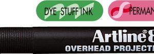 OHP Permanent marker ARTLINE 853, varf fin - 0.5mm - verde