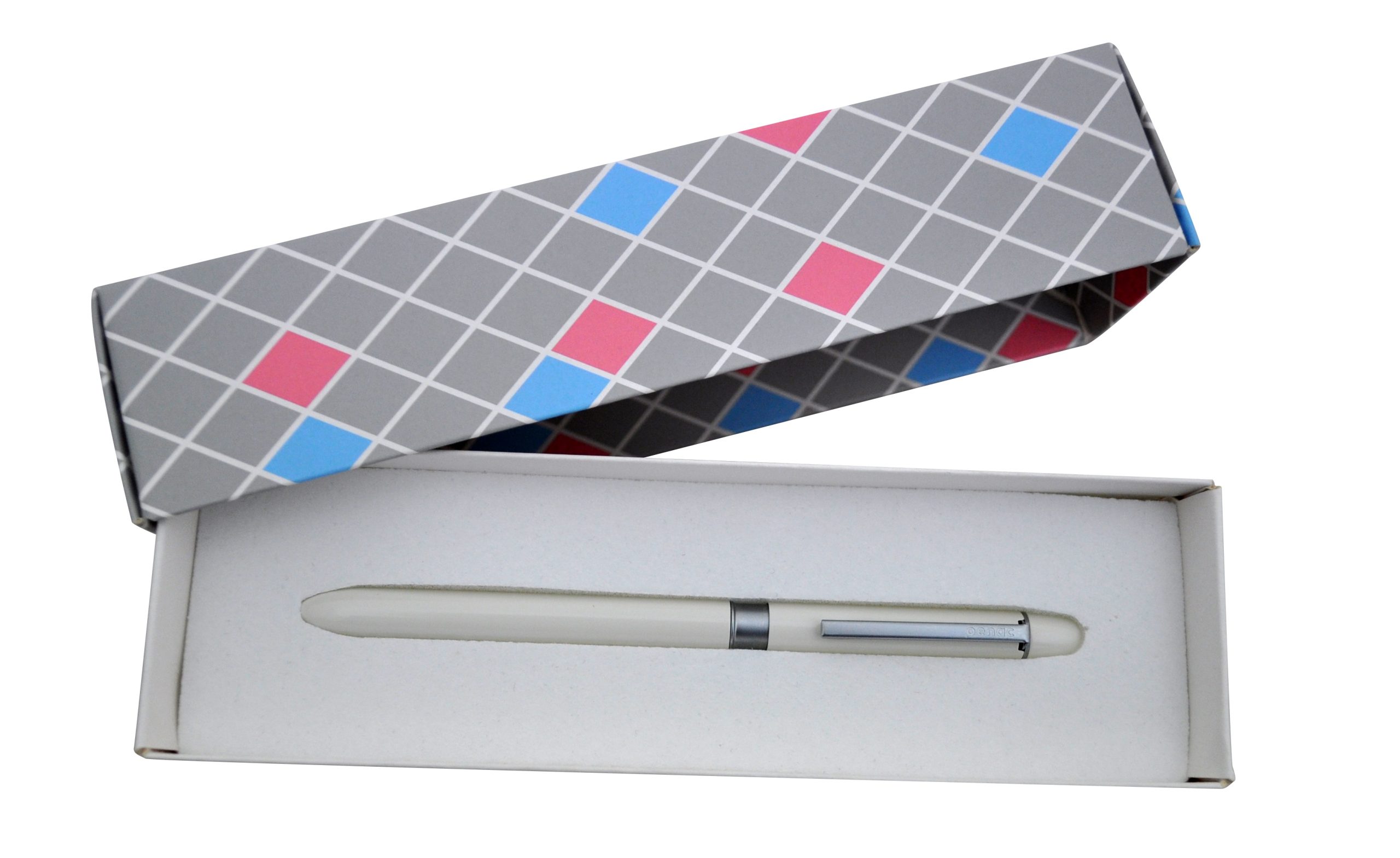 Pix multifunctional de lux PENAC Multisync MS-107, corp alb cu accesorii argintii, in cutie cadou