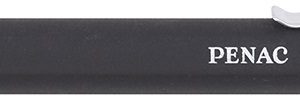 Creion mecanic profesional PENAC TLG - 1000, 0.5mm, grip metalic, varf cilindric fix, negru, in blis
