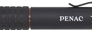 Creion mecanic profesional PENAC TLG - PRO, 0.5mm, rubber grip, varf cilindric fix, negru, in bliste