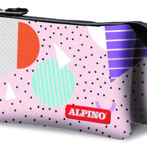 Penar neechipat, cu 3 fermoare, ALPINO Geometric