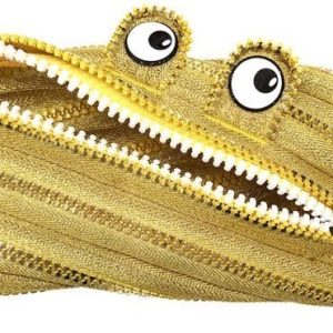 Penar cu fermoar, ZIPIT Monster Special Edition - auriu