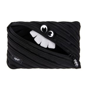 Penar cu fermoar, ZIPIT Party Monster Jumbo - negru