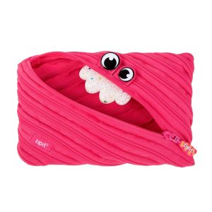 Penar cu fermoar, ZIPIT Party Monster Jumbo - roz
