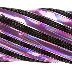Penar cu fermoar, ZIPIT Metallic - mov