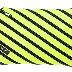 Penar cu fermoar, ZIPIT Neon Jumbo - galben