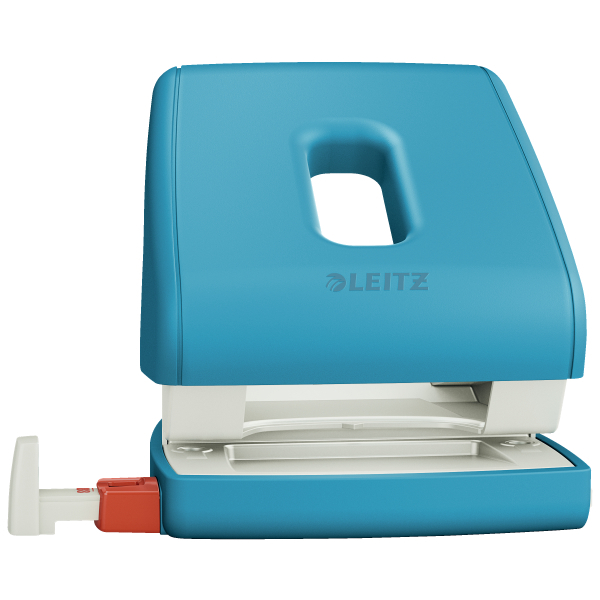 Perforator plastic LEITZ Cosy 5004, 30 coli, albastru celest
