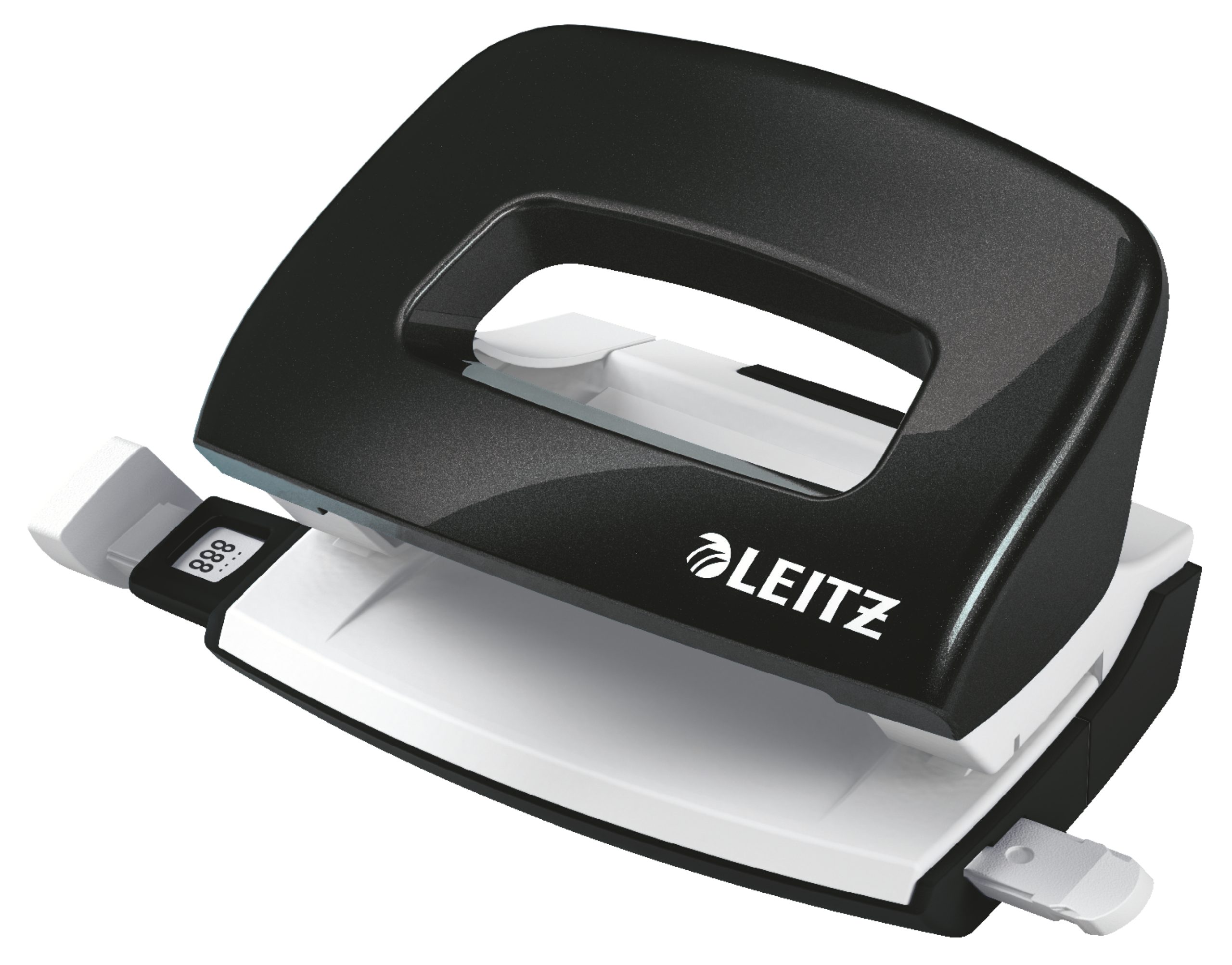 Perforator metalic LEITZ WOW 5060 MINI NeXXt Series, 10 coli, negru