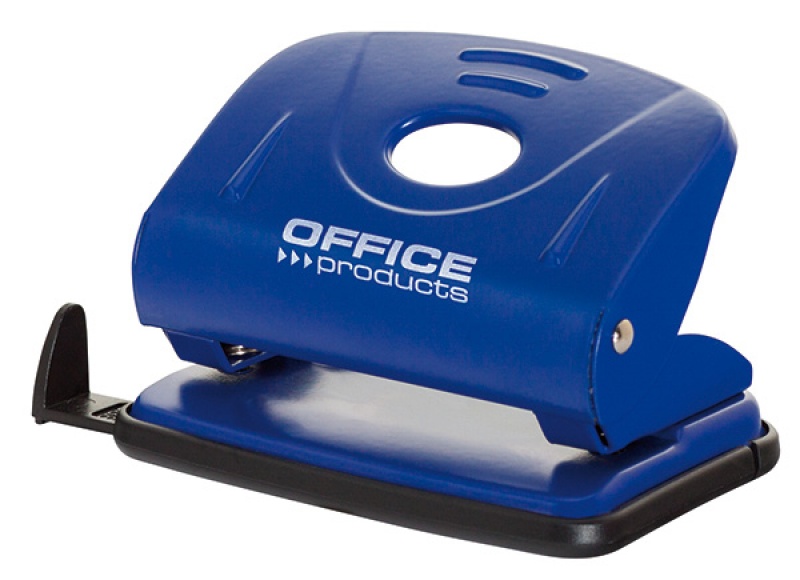 Perforator metalic, 25 coli, Office Products - albastru