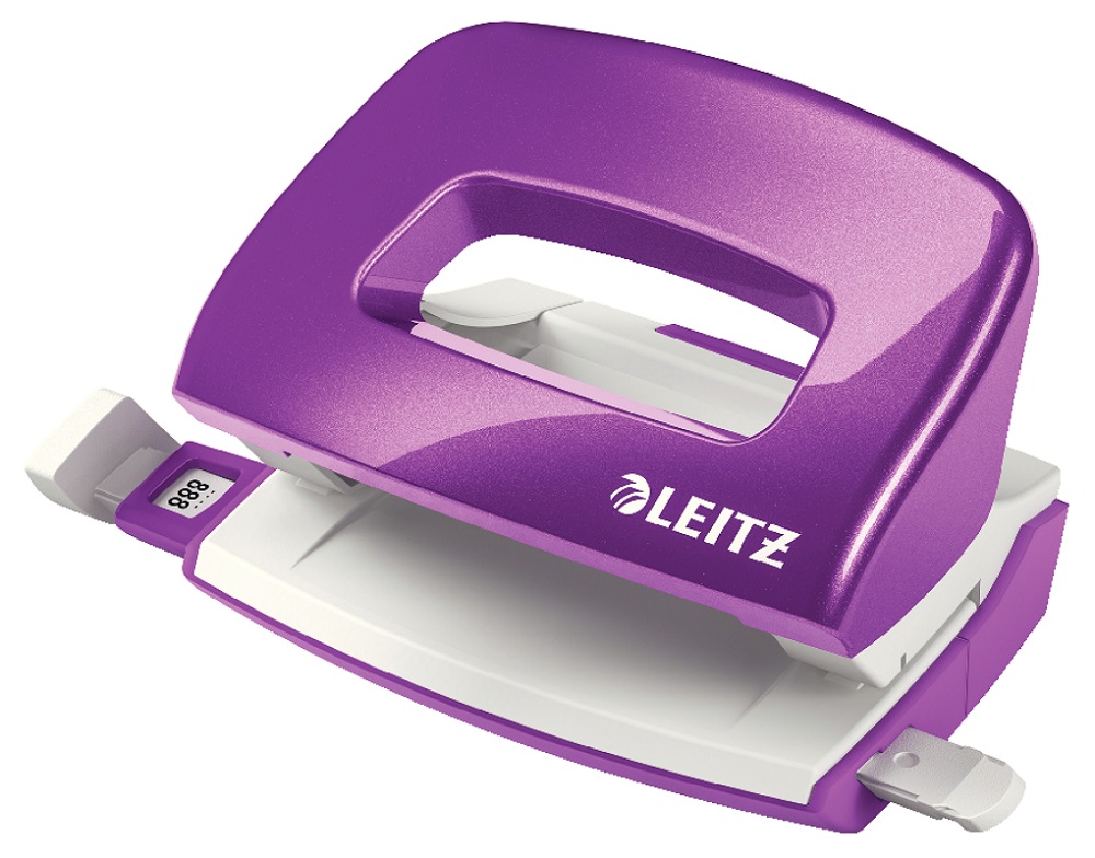 Perforator metalic LEITZ WOW 5060 MINI NeXXt Series, 10 coli, mov