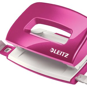 Perforator metalic LEITZ WOW 5060 MINI NeXXt Series, 10 coli, roz