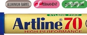 Permanent marker ARTLINE 70, corp metalic, varf rotund 1.5mm - albastru