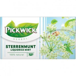 Ceai PICKWICK HERBAL GOODNESS - anason, menta, fenicul si lemn dulce - 20 x 2 gr./pachet