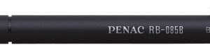Pix PENAC RB-085B, rubber grip, 0.7mm, varf metalic, corp negru - scriere neagra