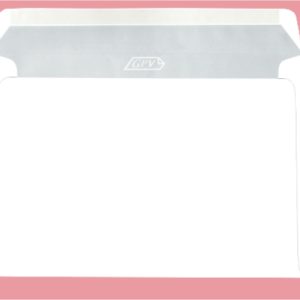 Plic C7 alb gumat (90x140mm) 25buc/set