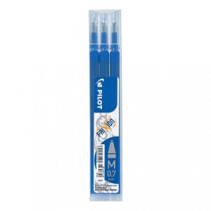 Rezerva roller PILOT Frixion, 0,7mm, 3buc/set - albastru celeste