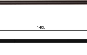 Rezerva PENAC BR140, 2 buc/set, 1.6mm, pentru Soft Glider - cerneala Mach albastra
