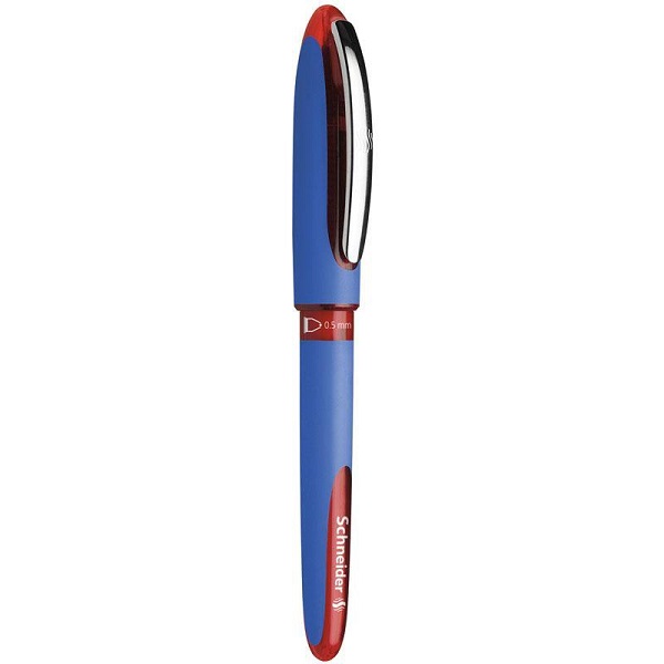 Roller cu cerneala SCHNEIDER One Hybrid C, ball point 0.5mm - scriere rosie