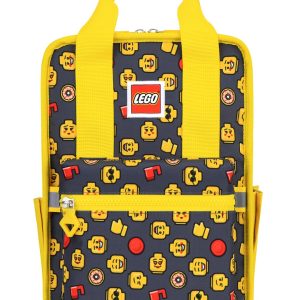 Rucsac Casual LEGO Tribini Fun Small - design Heads and Cup - galben