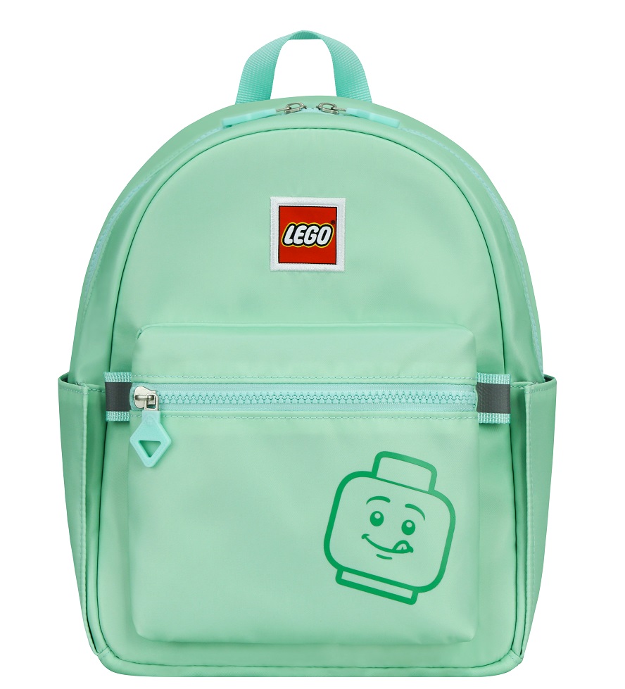 Rucsac Casual LEGO Tribini Joy Small - design Emoji - verde pastel