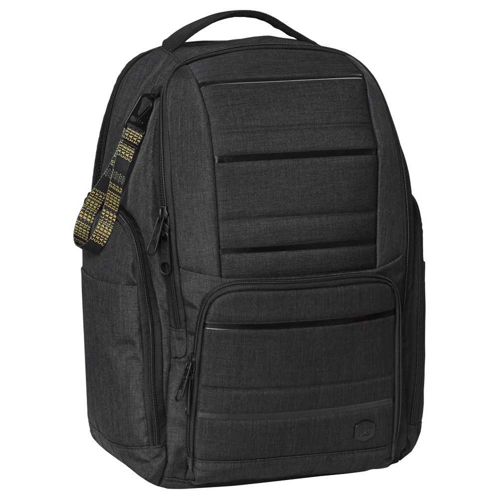Rucsac CATERPILLAR Bizz Tools - Protect, material 600D poliester, compartiment pentru laptop - negru
