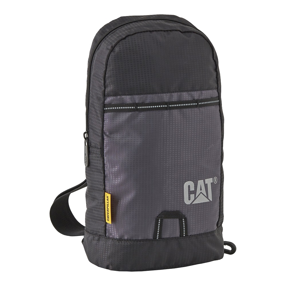 Borseta Crossbody CATERPILLAR V Power - Road Strip Crossbody, material 420D polyester, buzunar cu fe