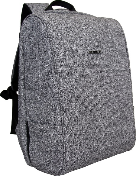 Rucsac BESTLIFE Travel Safe, 46x29x17cm, compartiment tableta si laptop 15.6 inch, gri
