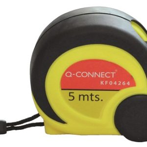 Ruleta 5m, Q-Connect - negru/galben