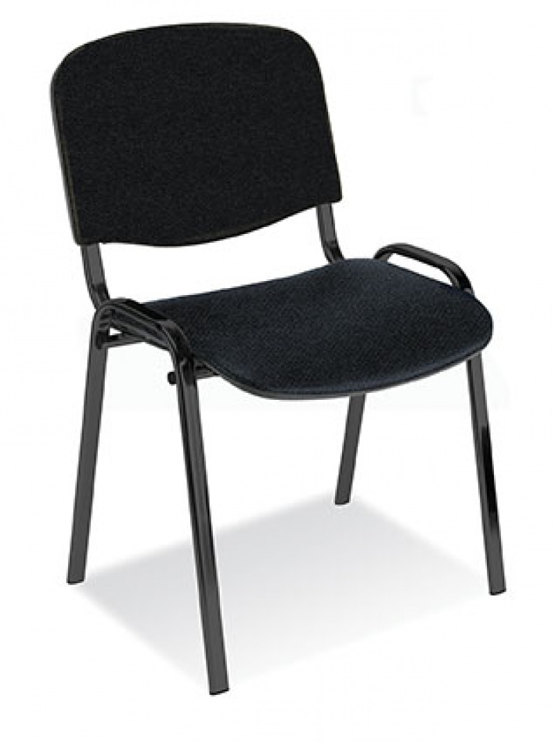 Scaun conferinte, stofa, Office Products Kos Premium - negru/grafit