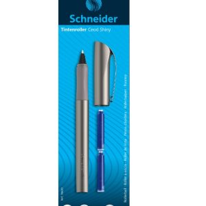 Roller cu cartus SCHNEIDER Ceod Shiny + 2 rezerve cerneala/blister - culori asortate