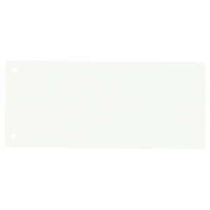 Separatoare carton pentru biblioraft, 190g/mp, 105 x 240 mm, 100/set, OXFORD - alb