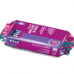 Servetele umede pentru mobilier din lemn, 80 buc/pachet, FIXI - miros de flori