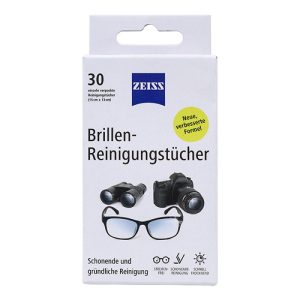 Servetele pentru curatat ochelari si lentile, 30 buc/cutie, ZEISS