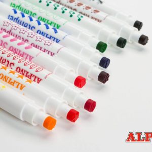 Set 12 stampile, diverse forme, cutie carton, ALPINO Duo Stamper