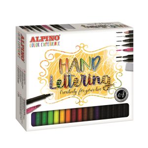 Set caligrafie, 30 culori/set, ALPINO Color Experience - Hand Lettering